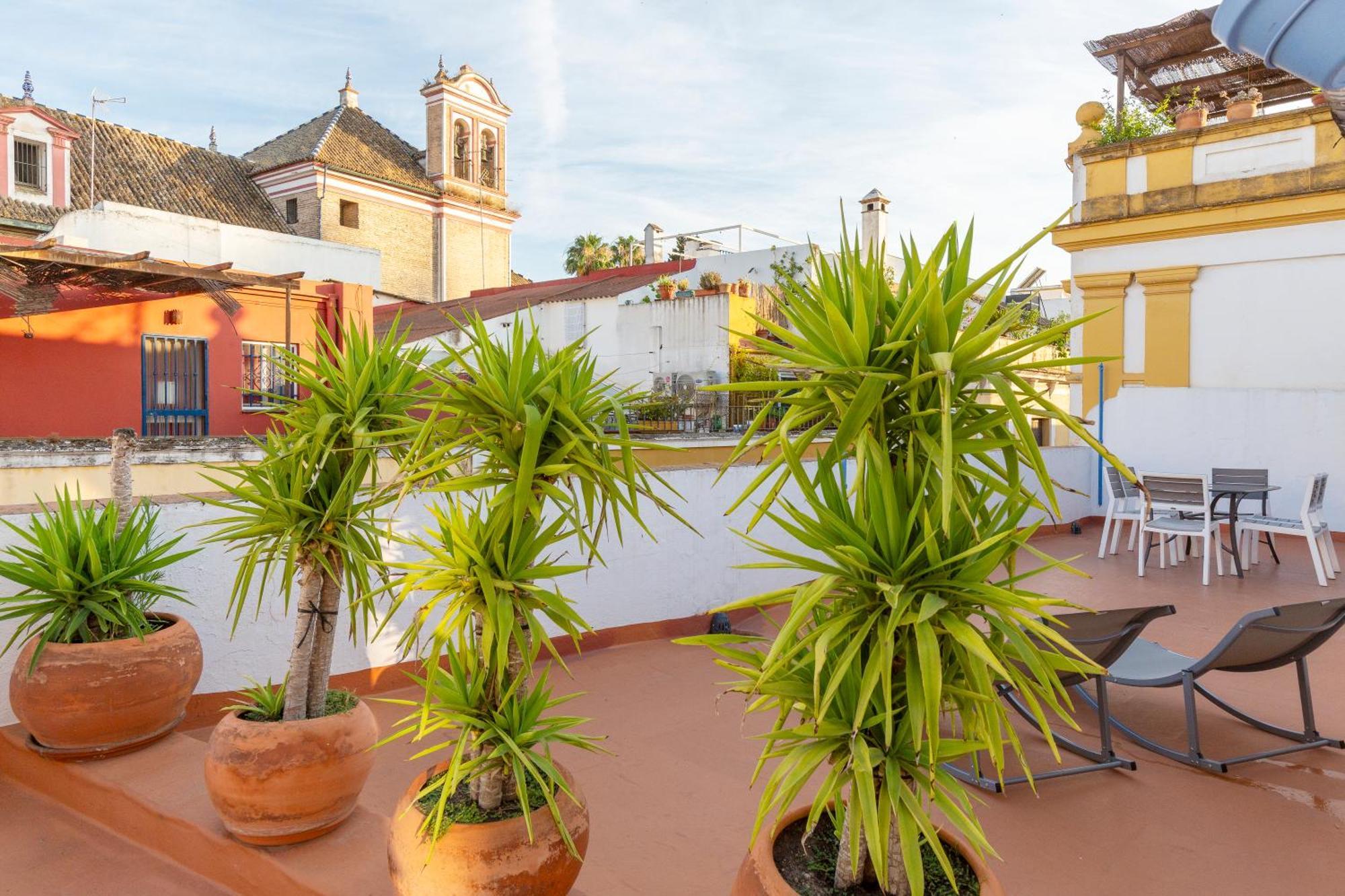 DescubreHome Penthouse Santa Cruz, Gran Terraza Privada Sevilla Exterior foto